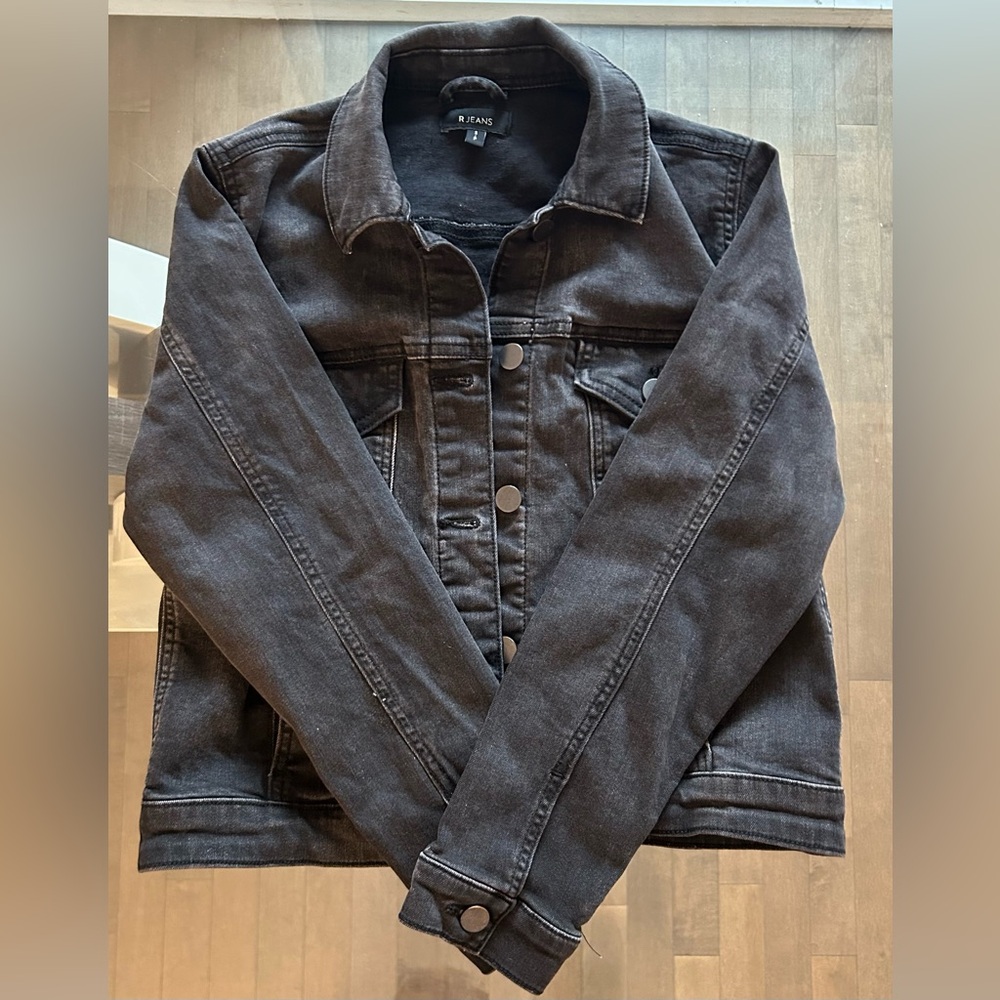 Washed Denim Jacket-RJeans